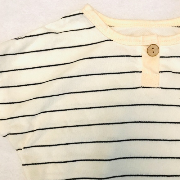 Kids long sleeve soft striped tee 4T/110/56 - Picture 2 of 5